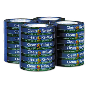 Duck® Clean Release Painter's Tape, 3" Core, 0.94" X 60 Yds, Blue, 24-carton freeshipping - TVN Wholesale